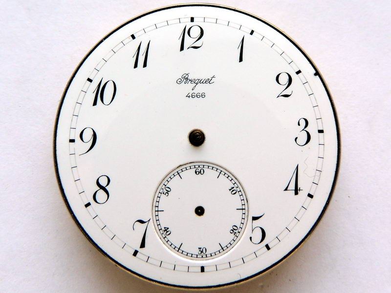 Замена циферблата в часах Breguet